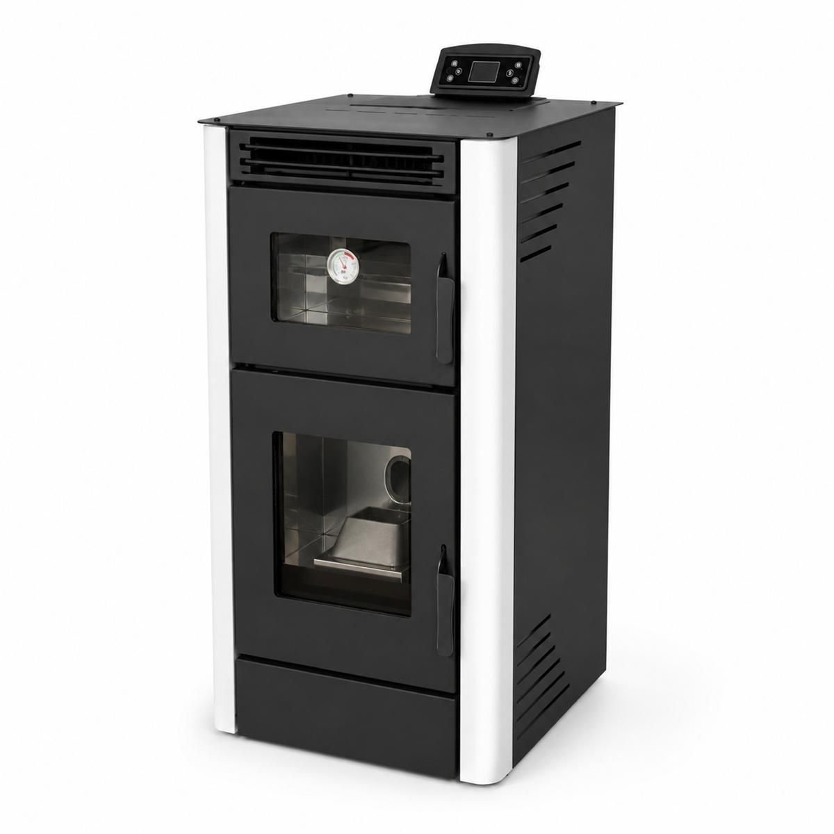 Estufa de pellets con horno de 10 kw a++ 92% para 231 m³ - Imagen 4
