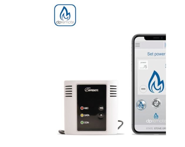 Estufa de pellets 11 kw a++ 92% con Wi-Fi y kit de instalación para 255 m - Imagen 3