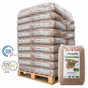 Burpellet 72 sacos de 15 kg 100% natural y certificados ENplus A1.