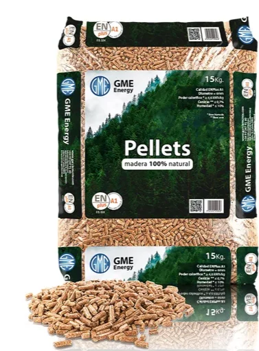 GME WOODPELLET A1+ 15kg- Palet de 77 sacos de pellets - Imagen 3